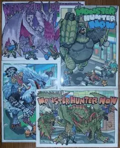 モンスターハンター クリアファイル 4枚セット