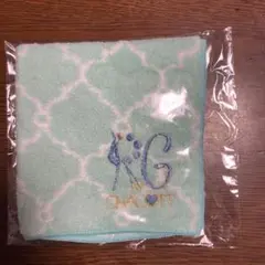 チャコット　ミントグリーン タオル 紐付き　chacott