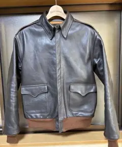 THE REAL McCOYS TYPE A-2 LEATHER FLIGHT