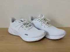 NIKE ナイキ レボリューション 5 スニーカー 白 ホワイト 23cmのサムネイル