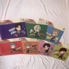 BTS TinyTan タイニータン　下敷き　セブンイレブン