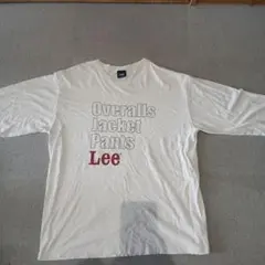 Lee ロゴプリント Tシャツ ホワイト XLサイズのサムネイル
