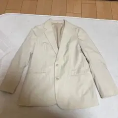 テーラードジャケット　UNIQLO ユニクロ　クリーム色