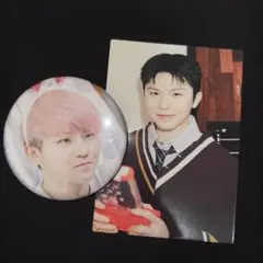 SEVENTEEN ウジ WOOZI Holiday トレカ 缶バッジ
