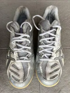 asics テニスシューズ　ホワイト シルバー　PRESTIGELYTE ACのサムネイル