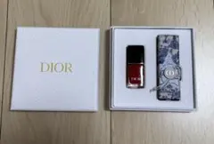 ★新品未使用★ Dior バースデーギフト ノベルティ リップ マニキュア　袋付