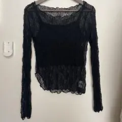 GRL レースメロウトップスxキャミソールアンサンブル