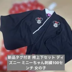 新品タグ付き 袴風上下セット セットアップ 女の子 100センチ