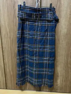 Mila owen チェックスカート 未使用品 タグ付き