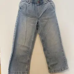 ライトブルーデニムロングパンツ