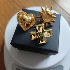 クリスチャンラクロワ　ピンブローチ　3点セット