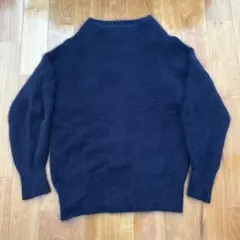 スピックアンドスパン ネイビーセーター