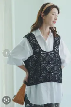 美品 2枚セット クロシェレースビスチェ スタディオクリップ