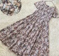 【希少・日本製】ローラアシュレイ 花柄ロングワンピース ヴィンテージ レトロのサムネイル