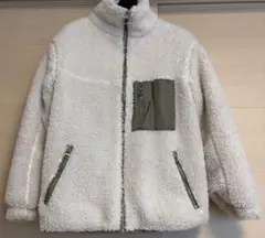 Bershka リバーシブルオーバーサイズボアジャケット XS