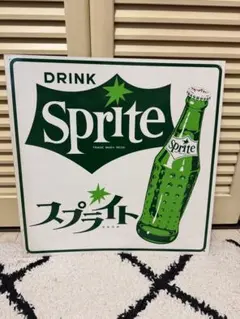 Sprite 金属製看板 約44cm x 44cm - メルカリ