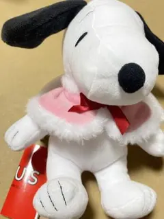 SNOOPY ふわふわケープ ぬいぐるみ PEANUTS スヌーピーのサムネイル