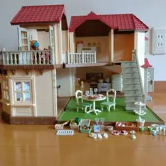 シルバニアファミリー あかりの灯る大きな家セット