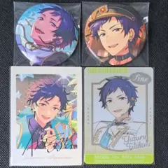 あんスタ　弓弦　缶バッジ　ぱしゃっつ　イベコレ　スタライ　シャッフル　10周年
