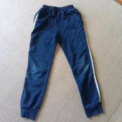 130サイズ ロングパンツ デニム生地風