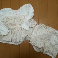 お値下げしました☆メゾピアノ 小花柄 セットアップ