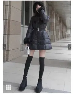 グレイル　ストレッチニット厚底ロングブーツ[zr1194]