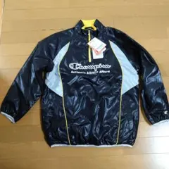 Champion ウィンドブレーカー 150 ブラック/イエロー