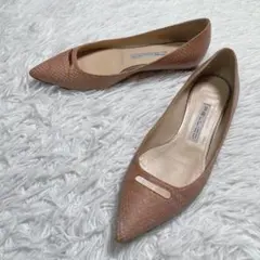 PELLICO アネッリ ペリーコ ブラック ポインテッドトゥ パンプス　37 PELLICO ペリーコ パンプス ポインテッドトゥ レザー スエード