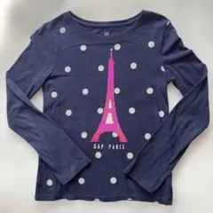 GAP KIDS 長袖カットソー エッフェル塔デザイン
