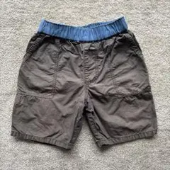 【MARKEY'S】　ハーフパンツ　120 短パン　マーキーズ　グレー　ブルー