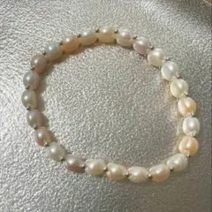 淡水パール　ブレスレット　③ (ミックス)