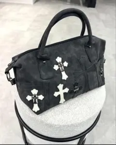 X-girl xgirl VELOUR 2WAY BAG black - メルカリ