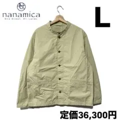 M ナナミカ 定4万 ユーティリティーシャツ 長袖シャツ ビッグ