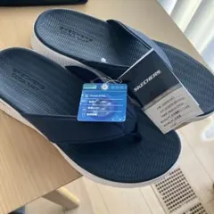 SKECHERS GO CONSISTENT SANDAL 27cm ネイビー