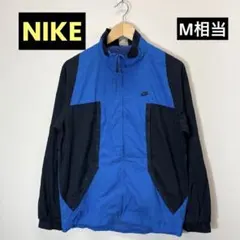 NIKE ナイロンジャケット ブルー ブラック