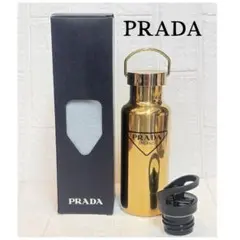 【良品】PRADAプラダ　タンブラー　水筒　500ml用　　❤︎ 入手困難 新品 PRADA タンブラー(水筒) 500ml シルバー - メルカリ