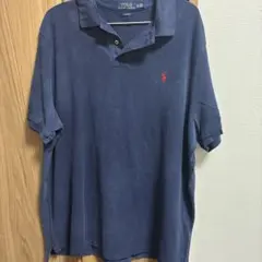 値下げ交渉⭕️Polo Ralph Lauren ポロシャツ ネイビー 刺繍ロゴ