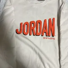 JORDAN トレーナー・スウェット クリーム色