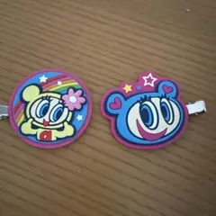 ナルミヤキャラクターズラバークリップ　エンジェルブルー ナカムラくん ハナちゃん