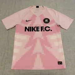 NIKE F.C. ゲームシャツ ピンク 半袖　ユーズド　Ｍサイズのサムネイル