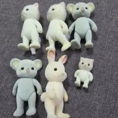 【ジャンク品】シルバニアファミリー6体