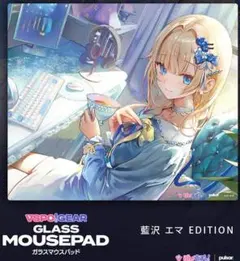 猫汰つな 〕 VSPO GEAR ガラスマウスパッド - メルカリ