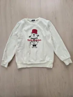 トレーナー クリーム色