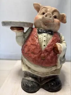 ARTEFICE】イタリア製 豚の置物 高さ:約21cm×横幅:約27cm - メルカリ