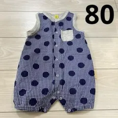 リトルサニー　ベビー服　前開き　ノースリーブ　80のサムネイル