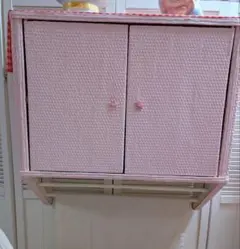 ヴィンテージ☆ウイッカーシェルフ