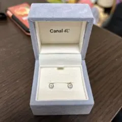 Canal 4C ダイヤモンド風ピアス