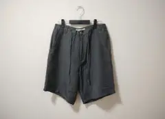 WEEKENDER ウィークエンダー リネンショーツ チャコールグレー 36