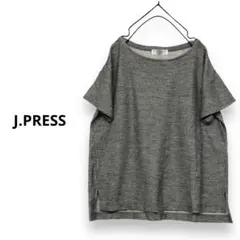 J.PRESS コットンカットソー　肉厚カットソー　霜降りカットソー