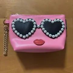 BABBI×a-jolie バビ　アジョリー　バレンタイン　コラボポーチ　ピンク